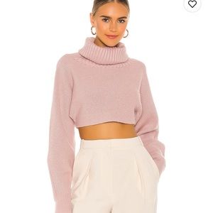 L’Acandemie cropped turtleneck- brand new